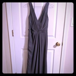 Double V Bridesmaid Dress
